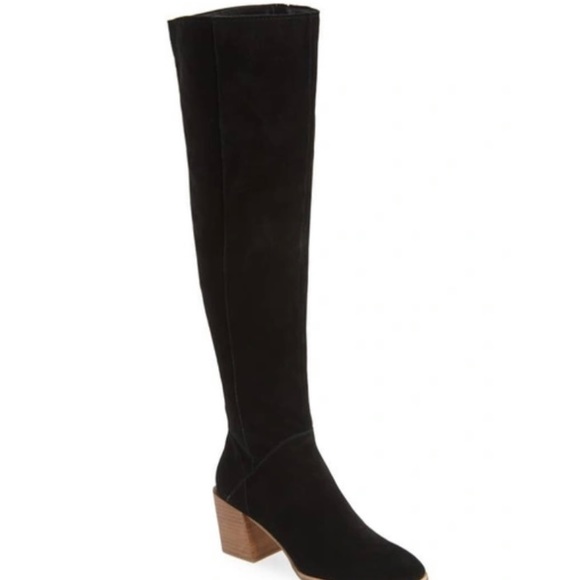 NEW!!Dylan Tall Boots in Black Leather size 7 NEW!!!! - Picture 2 of 9